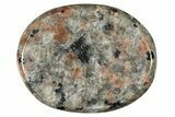 1.5" Polished Sodalite-Syenite ("Yooperlite") Worry Stones - Fluorescent! - Photo 4